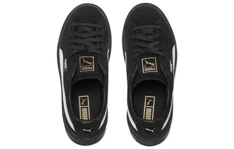 (WMNS) PUMA Suede Skate shoes 'Black White' 364718-03 - Image 4