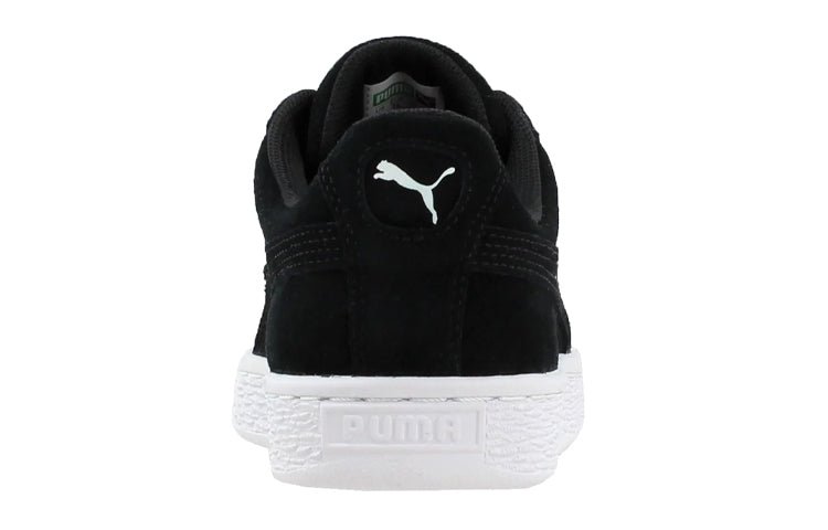 (GS) PUMA Suede Heart Sneakers Black/White 365009-03 - Image 4