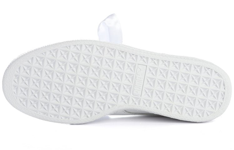 (WMNS) PUMA Suede Heart Crush White 365066-01 - Image 5