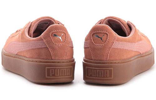 (WMNS) PUMA Suede Platform 'Pink Brown' 365109-02 - Image 3