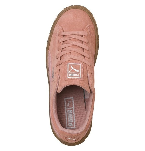(WMNS) PUMA Suede Platform 'Pink Brown' 365109-02 - Image 4