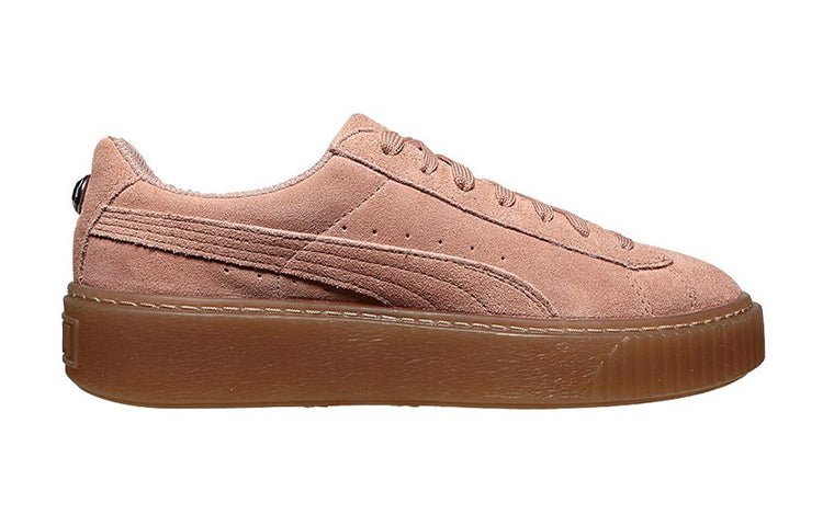 (GS) PUMA Platform Jewel Sneakers Pink 365131-01 - Image 2