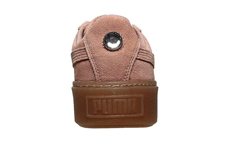 (GS) PUMA Platform Jewel Sneakers Pink 365131-01 - Image 4