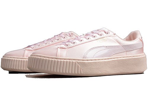 (GS) PUMA Basket Platform Tween 'Pearl' 365133-01 - Image 4