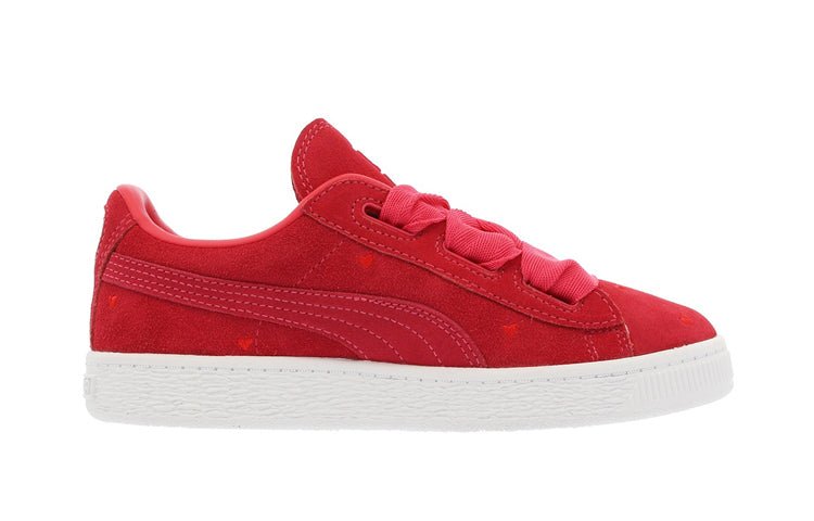 (PS) PUMA Suede Heart Ps Sneakers Red 365136-01 - Image 2