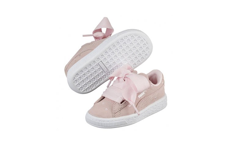 (PS) PUMA Suede Heart Ps Sneakers Pink 365136-03 - Image 5