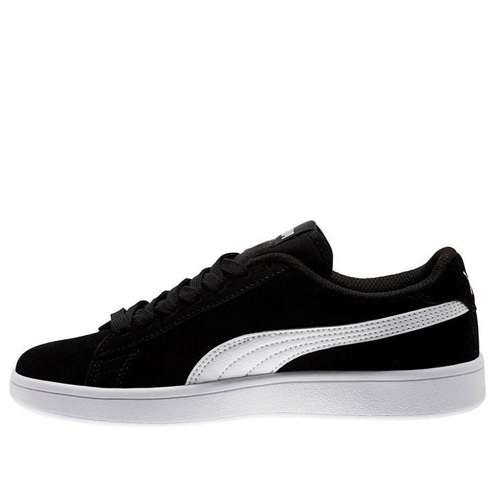 PUMA Smash V2 Suede Jr White/Black 365176-01