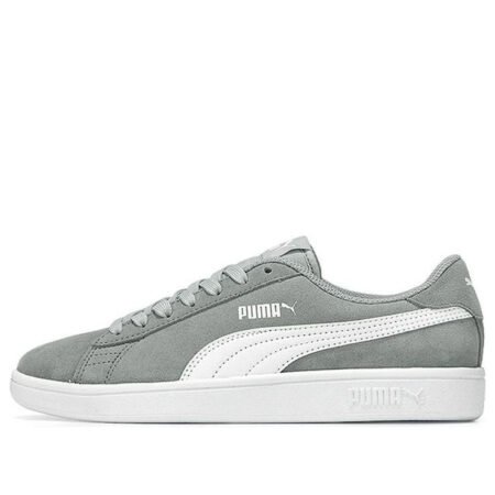 (GS) PUMA Smash v2 Sd Jr Grey/White 365176-21