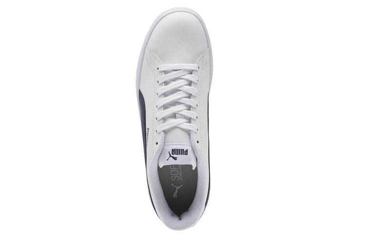 PUMA Smash V2 L ' 'White Blue' 365215-02 - Image 4