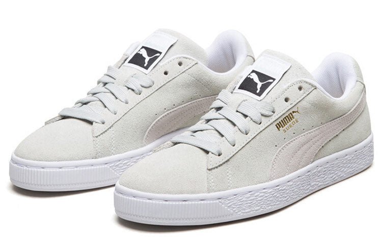 PUMA Suede Classic Low Top Board Shoes White 365347-09 - Image 3