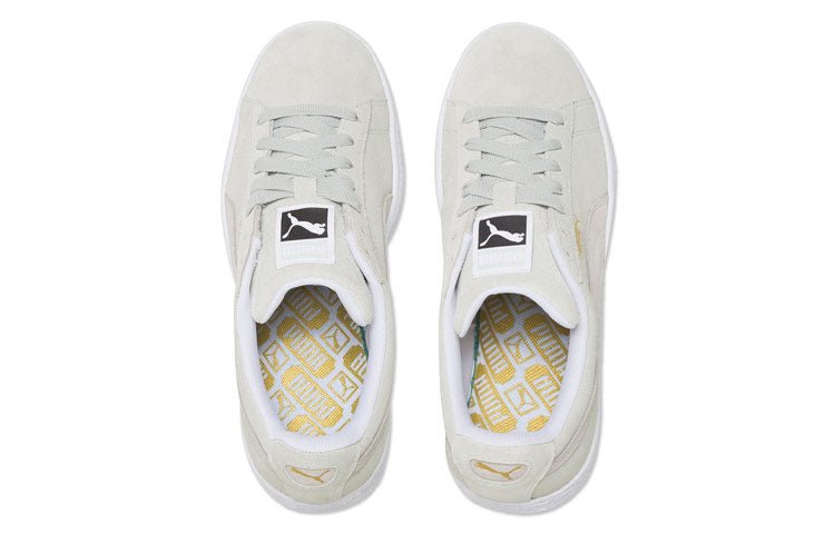 PUMA Suede Classic Low Top Board Shoes White 365347-09 - Image 4