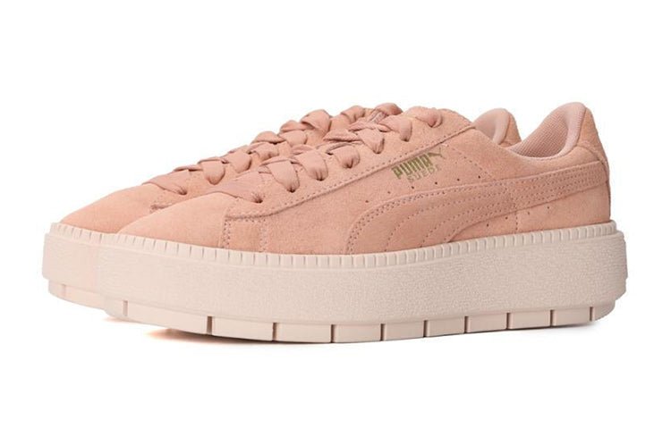 (WMNS) PUMA Suede Platform Trace Pink 365830-05 - Image 3