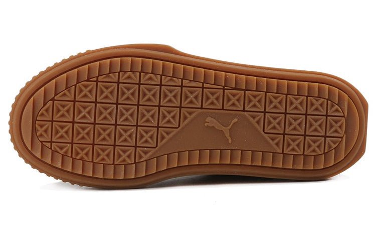 PUMA Breaker Suede Rubber Casual Board Shoes Brown 366079-04 - Image 5