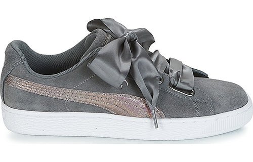 (WMNS) PUMA Suede Heart LunaLux 'Smoked Pearl' 366114-01 - Image 2