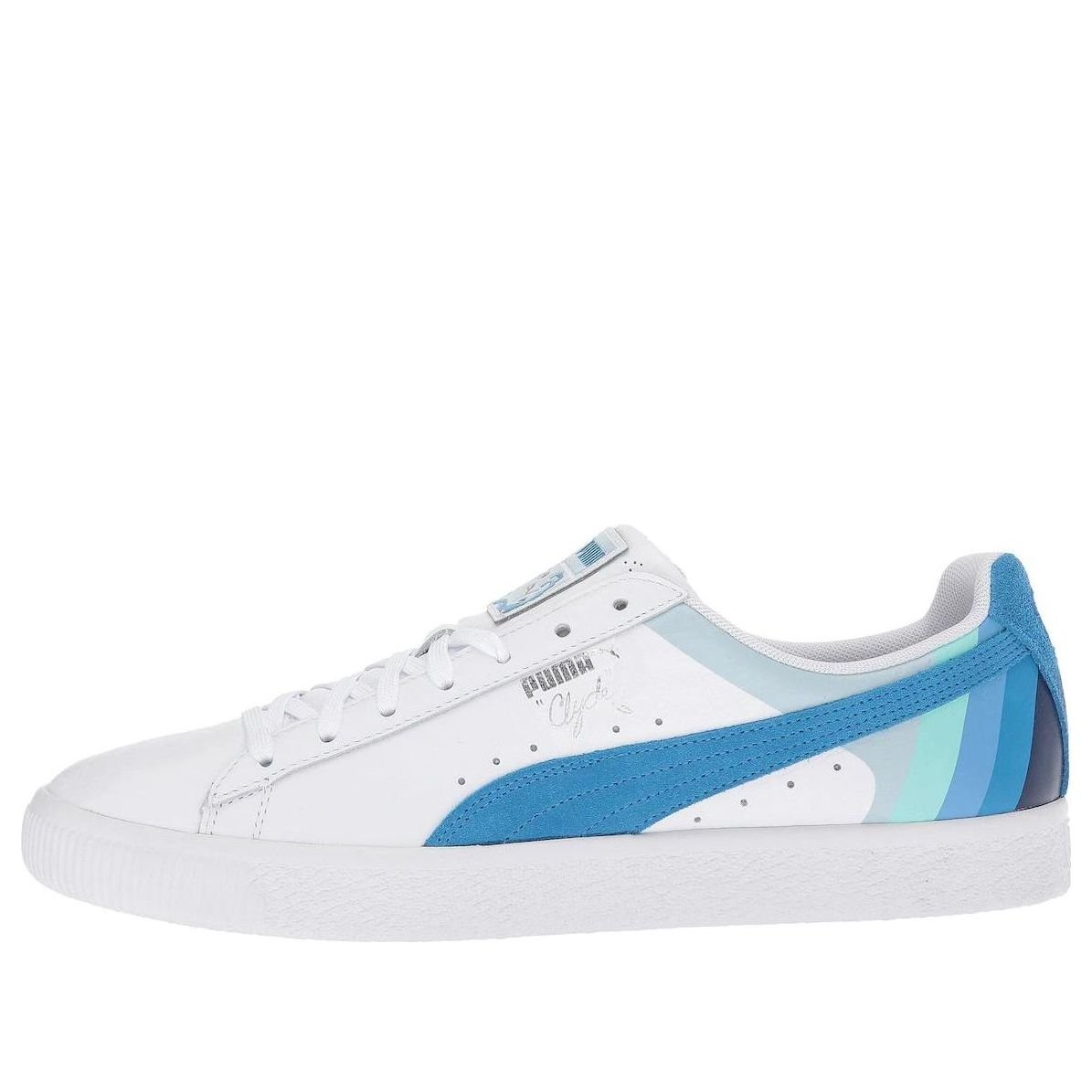 PUMA x Pink Dolphin Clyde 'White French Blue' 366248-01
