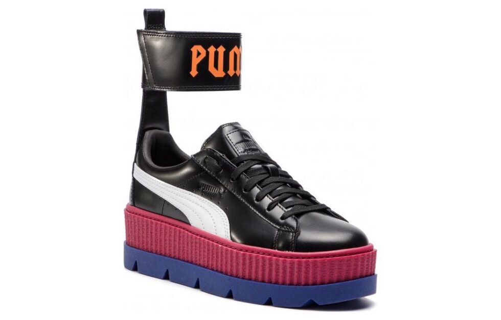 (WMNS) PUMA Fenty x Ankle Strap Creeper 'Red Bud' 366264-01 - Image 2