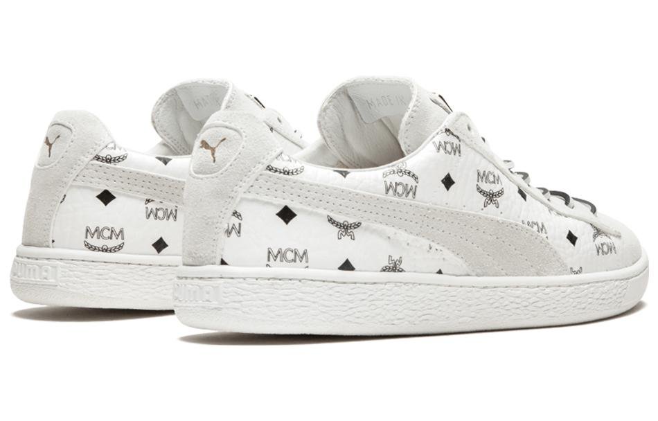 PUMA MCM x Suede 'Whisper White' 366299-02 - Image 3