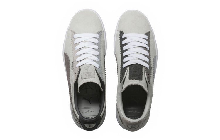 PUMA Michael Lau x Suede Classic 'White Grey' 366313-01 - Image 2