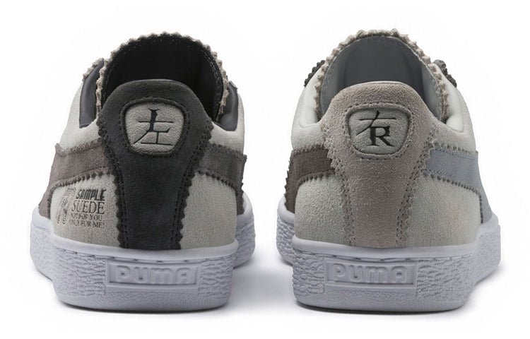 PUMA Michael Lau x Suede Classic 'White Grey' 366313-01 - Image 3