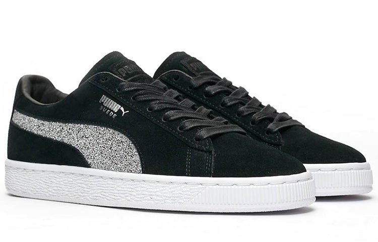 PUMA Swarovski x Suede Classic 'Black Crystal' 366324-01 - Image 2