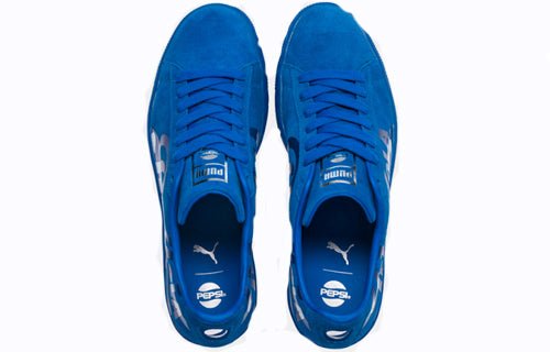 PUMA Pepsi x Suede Classic 'Clean Blue' 366332-01 - Image 4