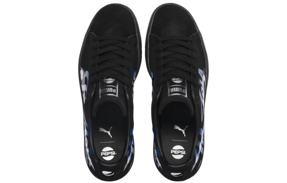PUMA Pepsi x Suede Classic 'Black' 366332-02 - Image 2