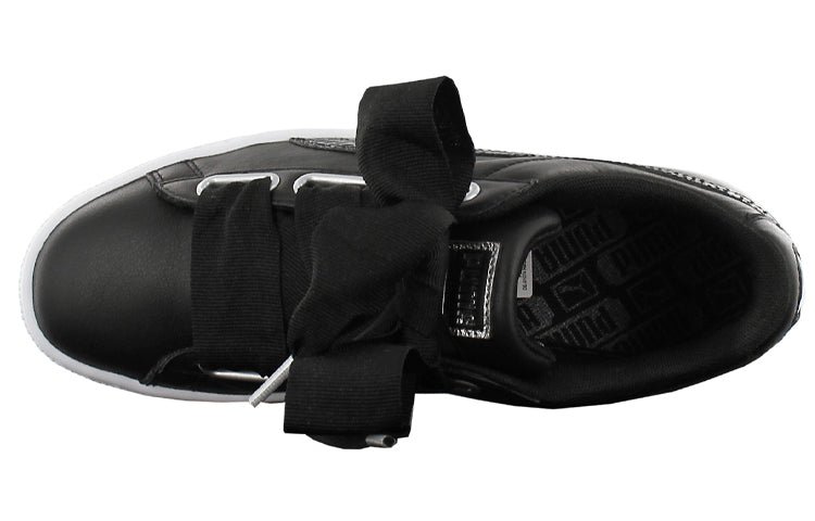 (WMNS) PUMA Basket Heart Oceanaire 'Black' 366443-01 - Image 3