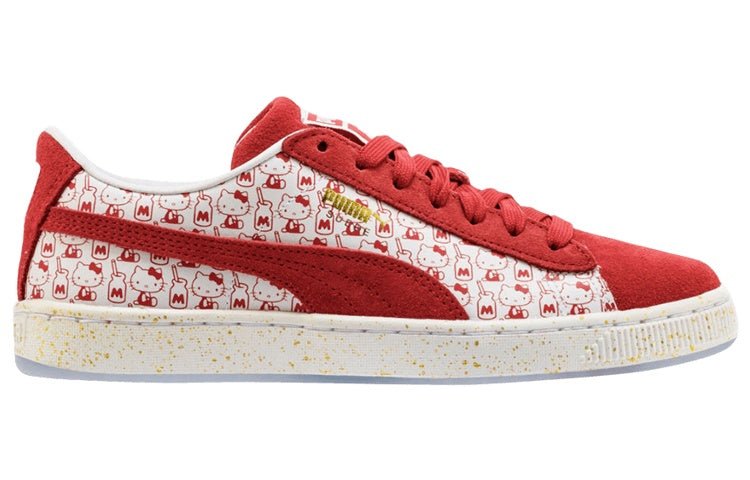 (GS) PUMA Hello Kitty x Suede Classic 'Bright Red' 366463-01 - Image 2