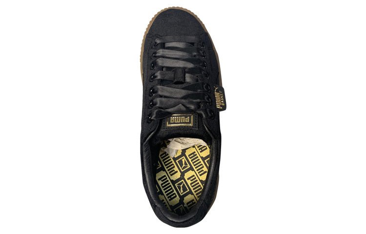 (WMNS) PUMA Suede Platform 'Black' 366721-03 - Image 4