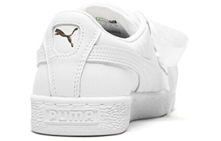 (WMNS) PUMA Suede Platform Bling 'White' 366732-01 - Image 5