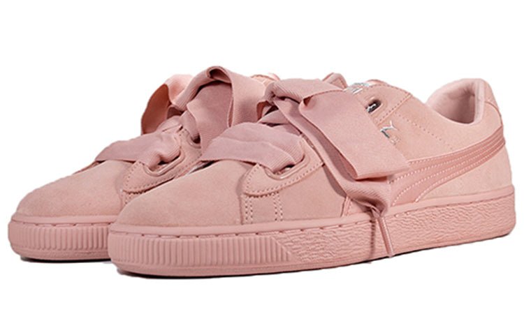 (WMNS) PUMA Suede Heart Ep Pink 366922-02 - Image 2