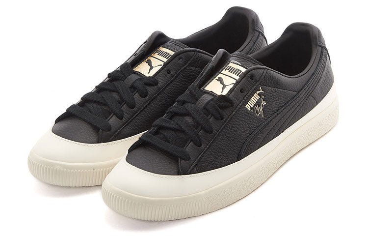 PUMA Clyde Shoes Black/White 366986-02 - Image 2