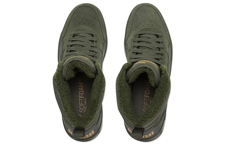 PUMA Rebound Street High Board Shoes Green 366994-02 - Image 4
