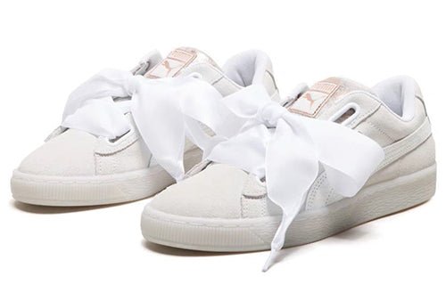 (WMNS) PUMA Suede Heart Artica 'White' 367029-01 - Image 2