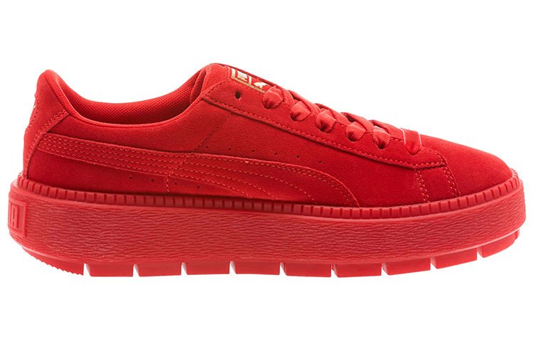 (WMNS) PUMA Suede Platform Trace 'Valentines Day' 367045-01 - Image 2