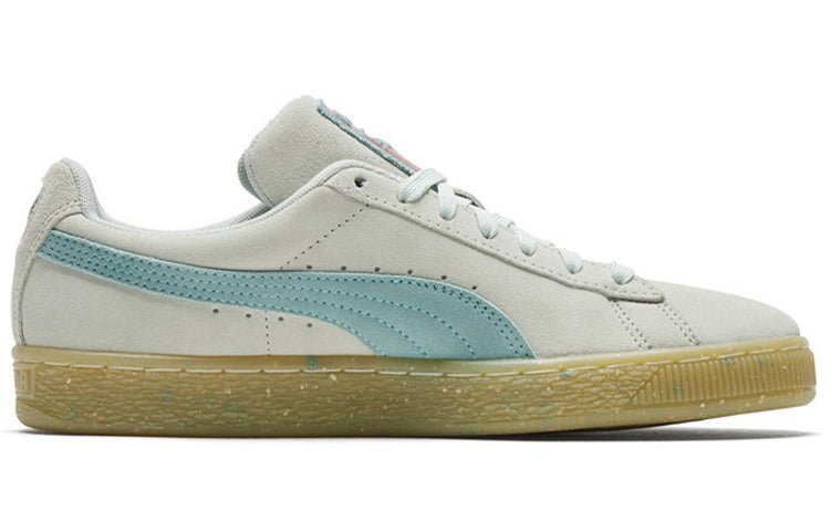 (WMNS) PUMA Suede Classic Grey/Blue 367048-01 - Image 2