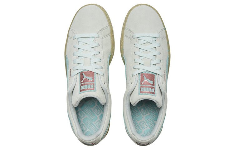 (WMNS) PUMA Suede Classic Grey/Blue 367048-01 - Image 3
