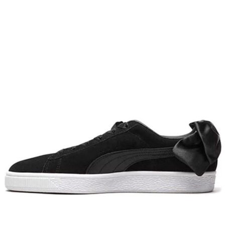 (WMNS) PUMA Suede Bow Wn'S Black 367317-04