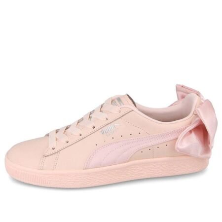 (WMNS) PUMA Basket Bow 'Pearl Pink' 367319-02