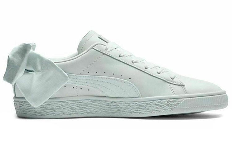 (WMNS) PUMA Basket Bow 'Peppermint Green' 367319-03 - Image 2