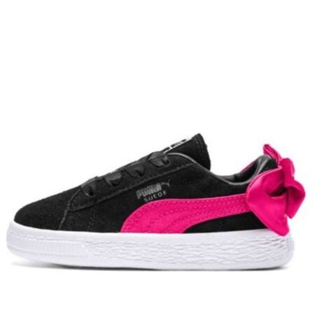 PUMA Basket Suede Bow 'Black Pink' 367320-04