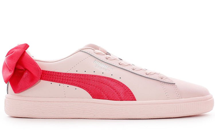(GS) PUMA Basket Bow Patent 'Paradise Pink' 367321-02 - Image 2