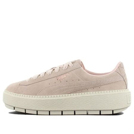 (WMNS) PUMA Suede Platform Trace Cipria 367465-02