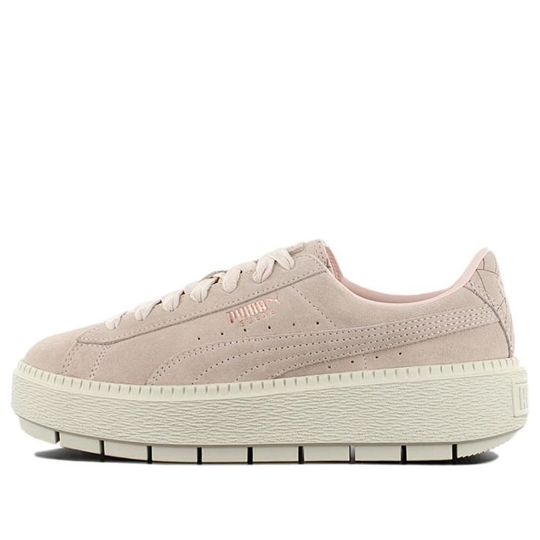 (WMNS) PUMA Suede Platform Trace Cipria 367465-02