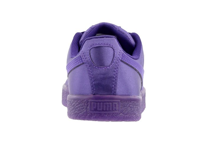 (GS) PUMA Clyde Satin 'Violet Indigo' 367469-01 - Image 4