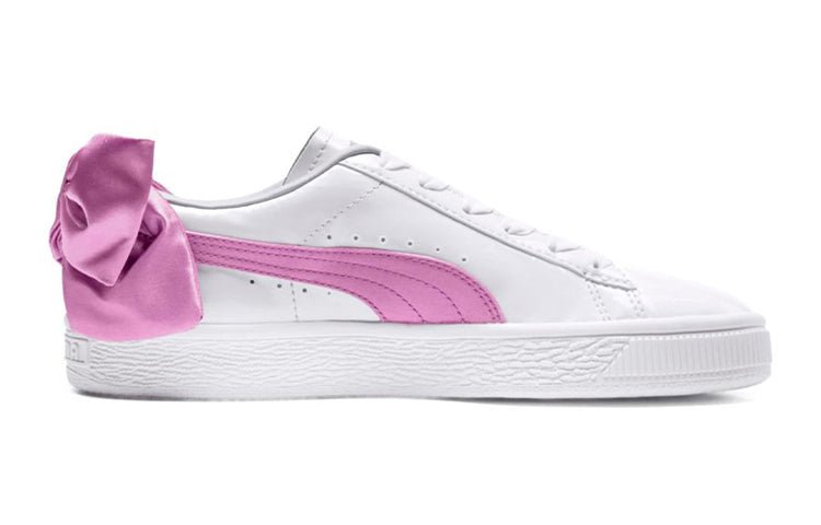 (GS) PUMA Basket Bow Patent 'White Orchid' 367621-02 - Image 2
