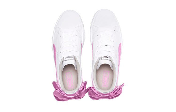 (GS) PUMA Basket Bow Patent 'White Orchid' 367621-02 - Image 4