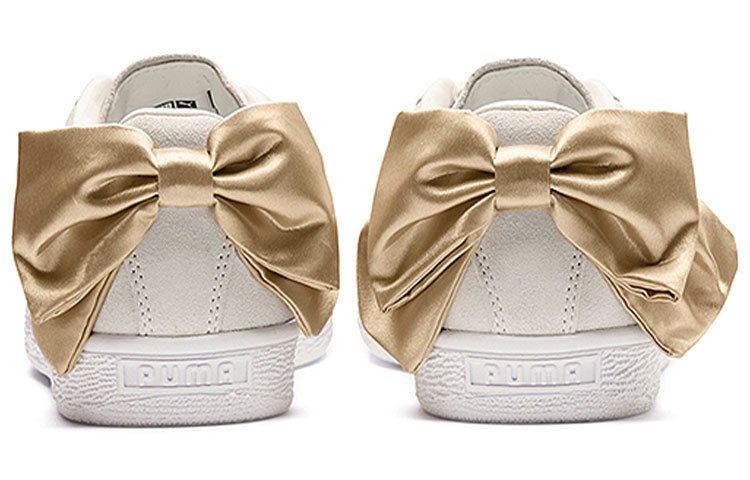 (WMNS) PUMA Suede Bow Varsity 'Pink Gold' 367732-03 - Image 5