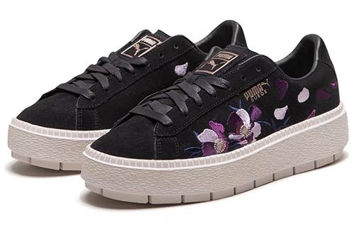 (WMNS) PUMA Suede Platform 'Trace Flowery' 367810-02 - Image 3