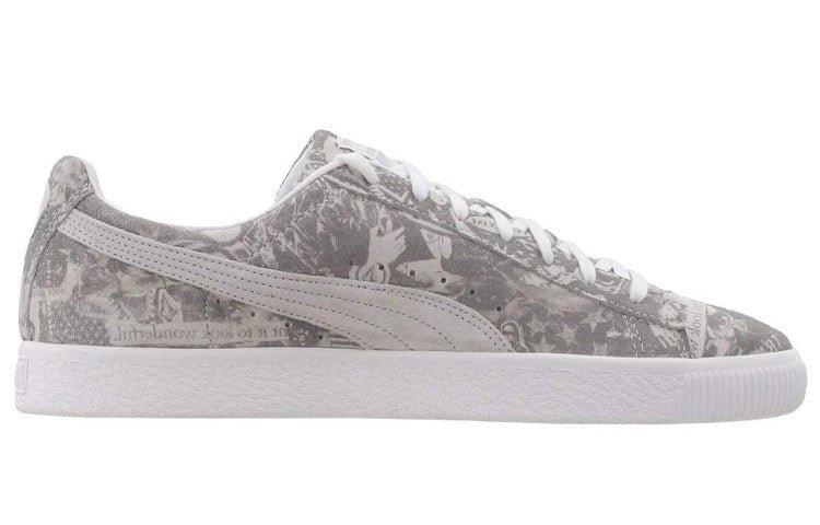 PUMA Clyde Rt x Volcom 'Grey' 368145-01 - Image 3